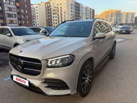 2021 Mercedes-Benz GLS 450 II (X167), белый, 7700000 рублей, вид 1