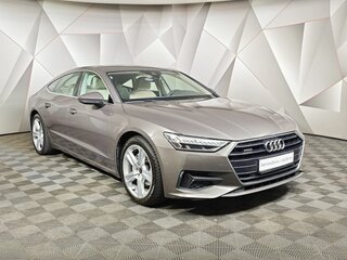 2021 Audi A7 45 TFSI II (4K), коричневый, 4445150 рублей, вид 3