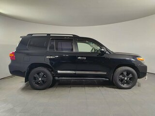 2012 Toyota Land Cruiser 200 Series Рестайлинг 1, чёрный, 3740000 рублей, вид 4