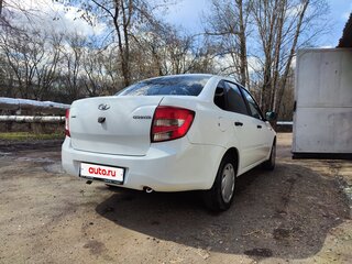2016 Lada (ВАЗ) Granta I, белый, 405000 рублей, вид 4