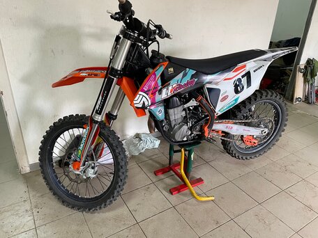 2017 KTM 450 SX F, оранжевый, 450000 рублей, вид 1