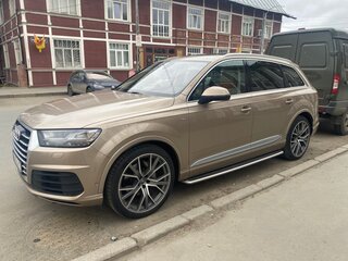 2018 Audi Q7 II (4M), бежевый, 3690000 рублей, вид 1
