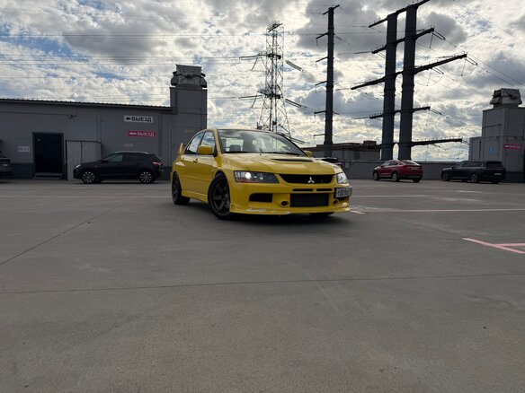 2006 Mitsubishi Lancer Evolution IX, жёлтый - вид 35