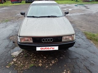 1990 Audi 80 IV (B3), зелёный, 200000 рублей, вид 1
