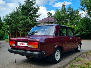 2001 Lada (ВАЗ) 2107, пурпурный, 270000 рублей, вид 4