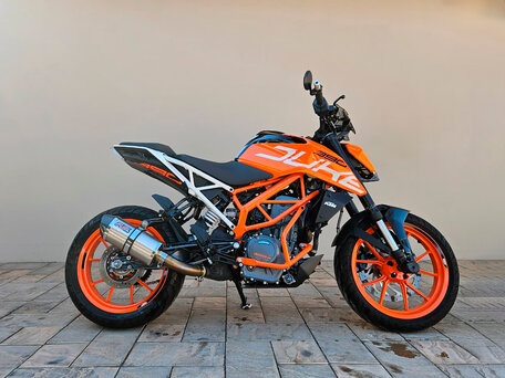 2020 KTM 390 Duke, оранжевый, 400000 рублей, вид 3