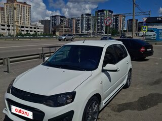 2018 Lada (ВАЗ) Kalina Sport II, белый, 635000 рублей, вид 2
