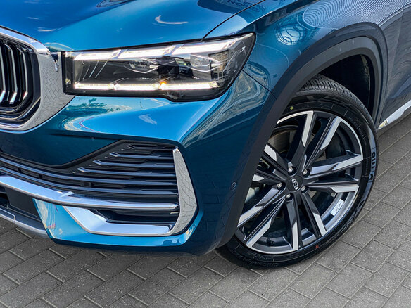 2023 Geely Monjaro I, зелёный - вид 3