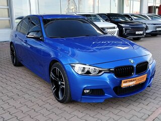2018 BMW 3 серии 320i xDrive VI (F3x) Рестайлинг, синий, 2450000 рублей, вид 4