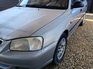 2007 Hyundai Accent ТагАЗ II, серебристый, 330000 рублей, вид 1