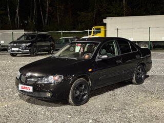 2005 Nissan Almera II (N16) Рестайлинг, чёрный, 286000 рублей, вид 3