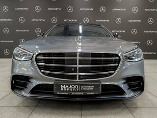 2021 Mercedes-Benz S-Класс 450 Long 4MATIC VII (W223), серый, 8450000 рублей, вид 2