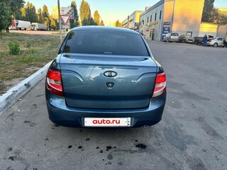 2014 Lada (ВАЗ) Granta I, синий, 395000 рублей, вид 4