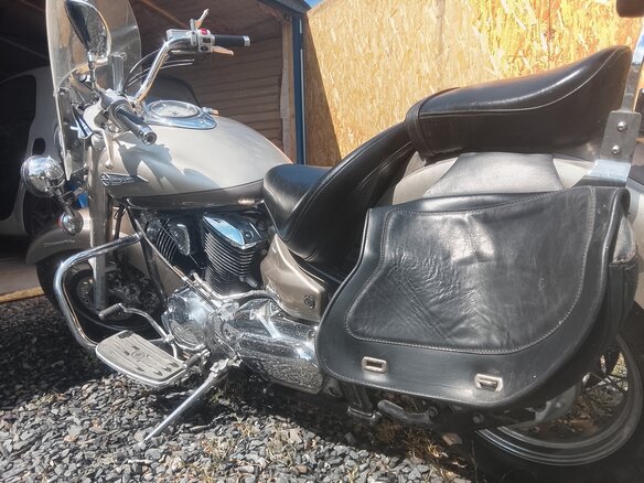2004 Yamaha XVS1100, золотистый, 950000 рублей - вид 7