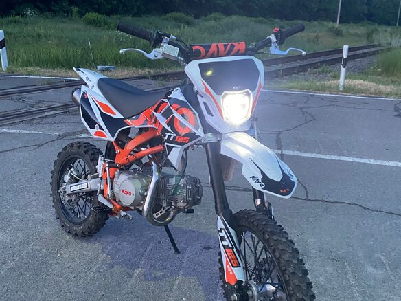2025 Kayo Basic TT125, белый, 70000 рублей