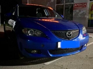2005 Mazda 3 I (BK), синий, 270000 рублей, вид 1