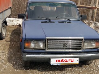 2007 Lada (ВАЗ) 2107, синий, 90000 рублей, вид 1
