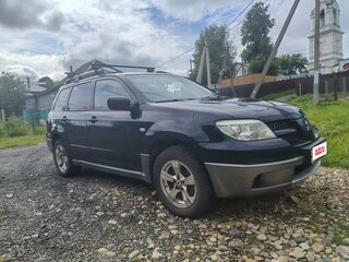 2007 Mitsubishi Outlander I, чёрный, 579000 рублей, вид 2