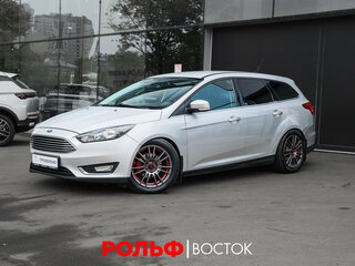 2017 Ford Focus III Рестайлинг, серебристый, 1260000 рублей, вид 1