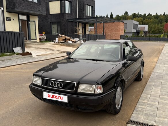 1992 Audi 80 V (B4), чёрный, 350000 рублей - вид 9