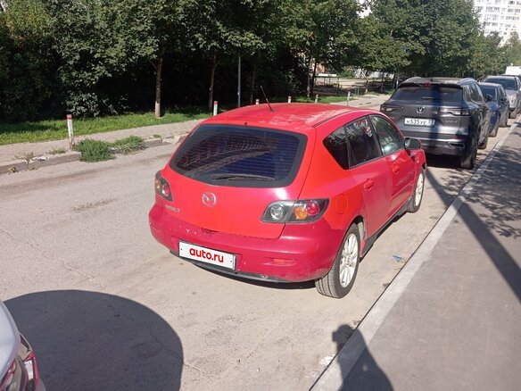 2006 Mazda 3 I (BK) Рестайлинг, красный, 450000 рублей - вид 5