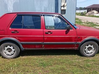 1990 Volkswagen Golf II, красный, 177000 рублей, вид 3