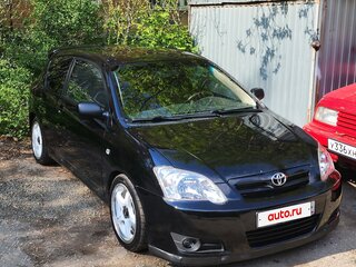 2003 Toyota Corolla IX (E120, E130), чёрный, 600000 рублей, вид 4