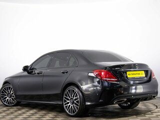 2017 Mercedes-Benz C-Класс 200 IV (W205), чёрный, 2849000 рублей, вид 4
