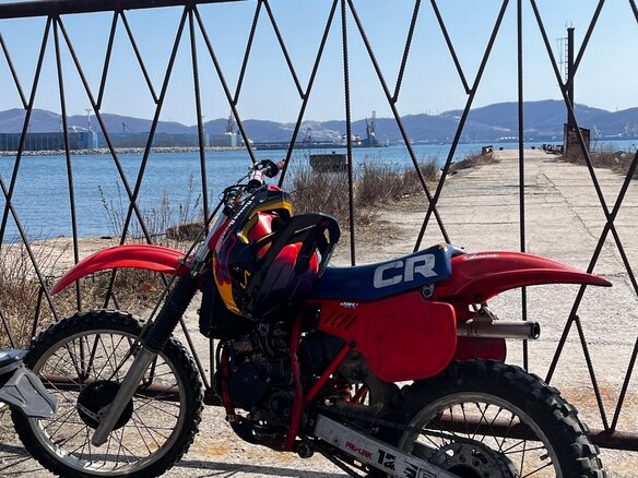 1983 Honda CR 125R, красный, 149000 рублей - вид 1