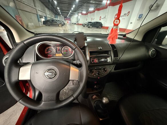2007 Nissan Note I, красный, 420000 рублей - вид 6