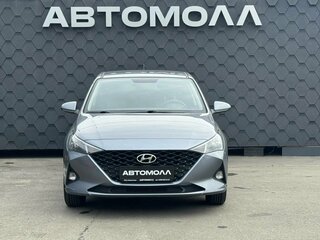 2021 Hyundai Solaris II Рестайлинг, серый, 1630000 рублей, вид 3