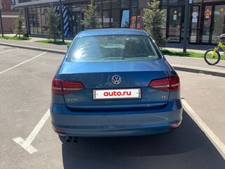 2015 Volkswagen Jetta VI Рестайлинг, синий, 1100000 рублей, вид 3