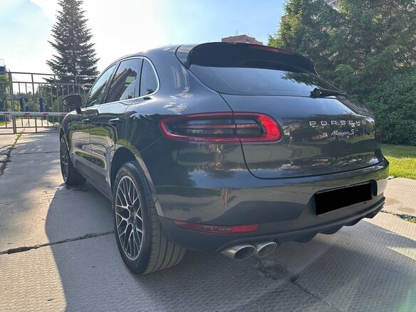 2017 Porsche Macan S Diesel I, серый, 3799555 рублей - вид 7