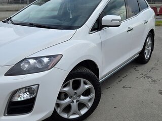 2010 Mazda CX-7 I Рестайлинг, белый, 1200000 рублей, вид 4
