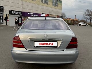 2001 Mercedes-Benz S-Класс 320 Long IV (W220), голубой, 590000 рублей, вид 5