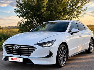 2020 Hyundai Sonata VIII (DN8), белый, 1820000 рублей, вид 2