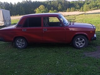 2006 Lada (ВАЗ) 2107, пурпурный, 145000 рублей, вид 4