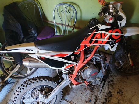2023 Kayo Basic TT125EM, оранжевый, 55000 рублей, вид 2