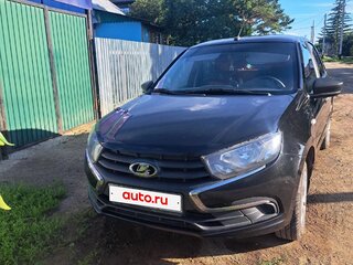 2019 Lada (ВАЗ) Granta I Рестайлинг, чёрный, 550000 рублей, вид 3