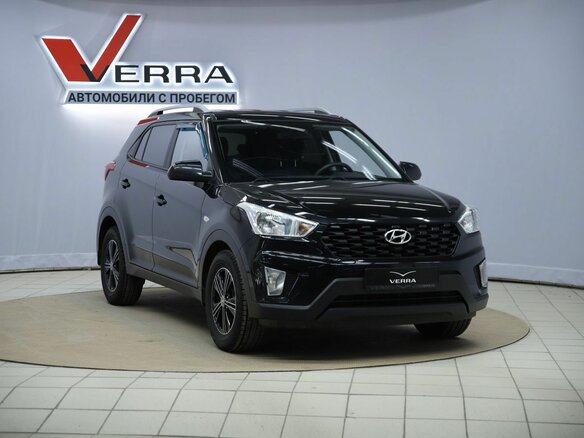 2021 Hyundai Creta I Рестайлинг, чёрный, 1730000 рублей - вид 2
