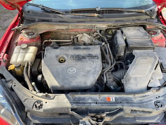 2007 Mazda 3 I (BK) Рестайлинг, красный, 355000 рублей - вид 16