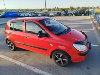 2010 Hyundai Getz I Рестайлинг, красный, 540000 рублей, вид 2