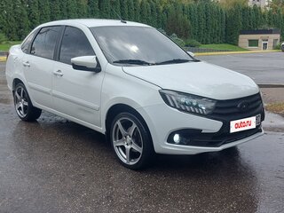 2020 Lada (ВАЗ) Granta I Рестайлинг, белый, 570000 рублей, вид 4