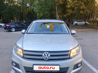 2014 Volkswagen Tiguan I Рестайлинг, серебристый, 1200000 рублей, вид 1