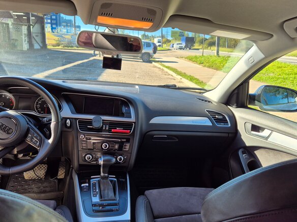 2013 Audi A4 IV (B8) Рестайлинг, белый, 1700000 рублей - вид 11