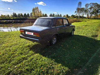 2003 Lada (ВАЗ) 2107, синий, 65000 рублей, вид 4