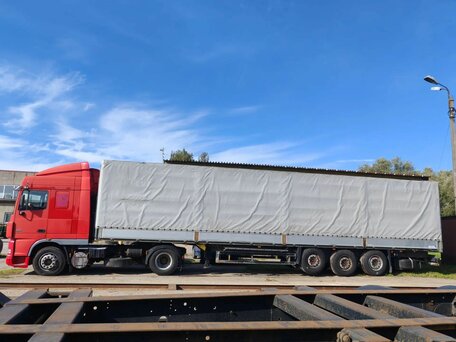 2004 DAF XF 95, красный, 1100000 рублей, вид 2