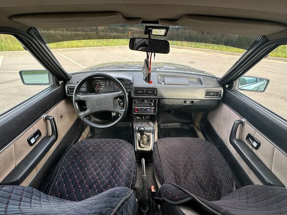 1985 Audi 80 III (B2), серый, 160000 рублей - вид 13