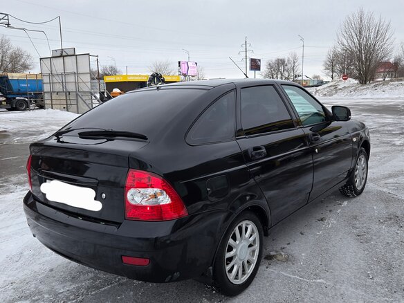 2011 Lada (ВАЗ) Priora I, чёрный, 345000 рублей - вид 4