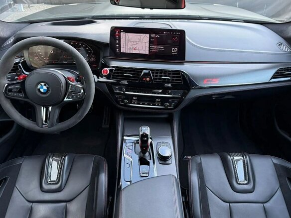 2022 BMW M5 CS VI (F90) Рестайлинг, зелёный - вид 8